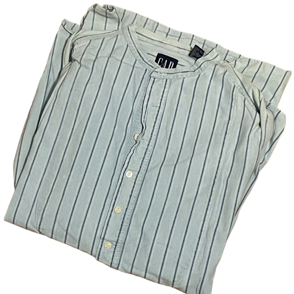 Vintage Gap Size XL Men’s Striped Button Down Shirt